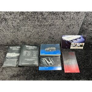 2011 Honda CR-V Owner's Manual Warranty Guide Tech Reference Guide & Checklist